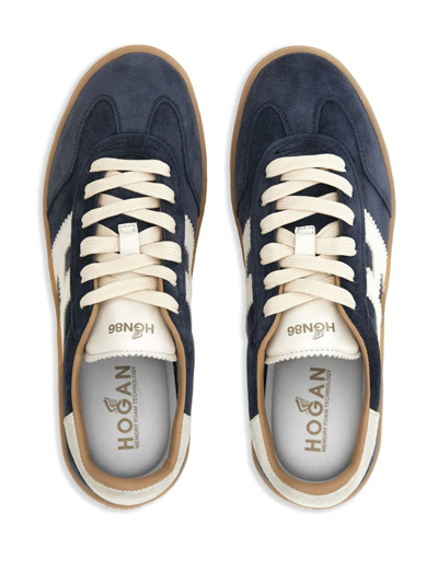 Shop Hogan Cool Low-top Sneakers In Blue