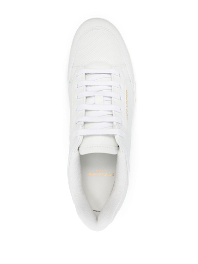 Saint Laurent Sl/61 Sneakers In White