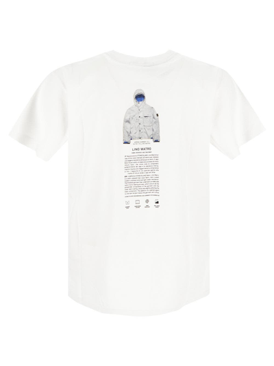 Shop Stone Island Archivio T-shirt In White