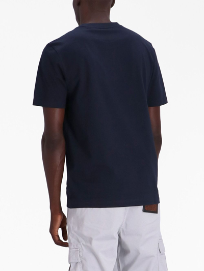 Hugo Boss Boss T-shirt "tiburt" In Blue
