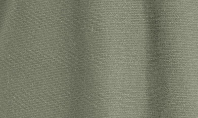 Max Studio Short Sleeve Ribbed T-shirt In Army