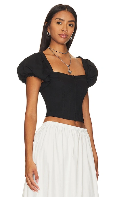 Shop Tularosa Cindy Top In Black