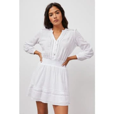 Shop Rails White Jasmine Lace Detail Dress