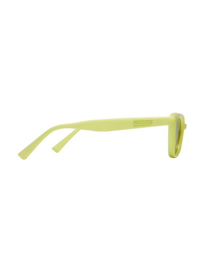 Shop Gentle Monster Terra Cotta Y7 Logo-plaque Sunglasses In Yellow