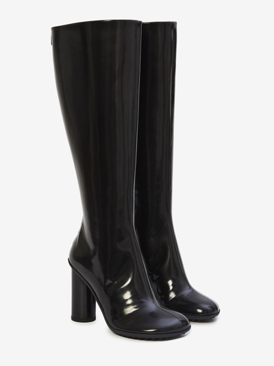 Shop Bottega Veneta Atomic Boots In Black