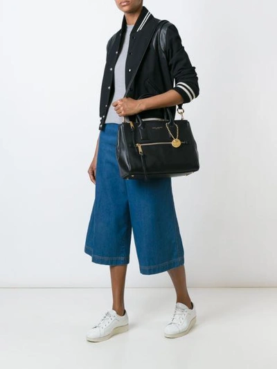 Marc Jacobs Recruit East/west Pebbled Leather Tote In Black | ModeSens