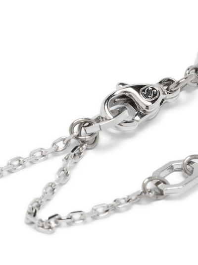 Swarovski Halskette Mit Kristallen In Silver