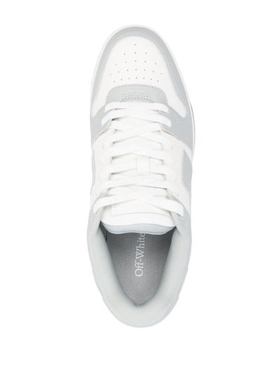 Shop Off-white Out Of Office Low-top Sneakers In 0109 White Grey