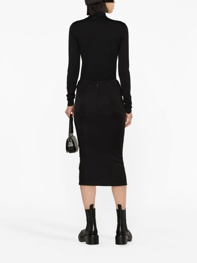 X DUA LIPA 结饰中长半身裙