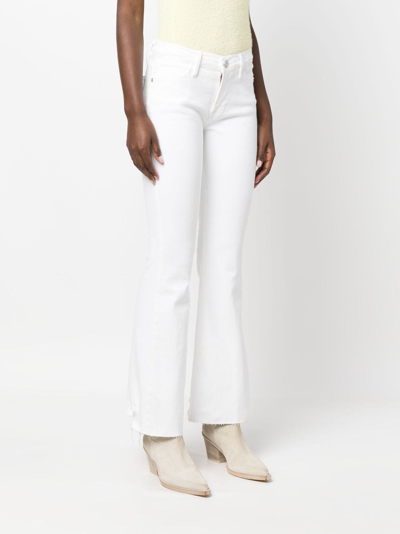 Frame Le Easy Flaredjeans In Nude