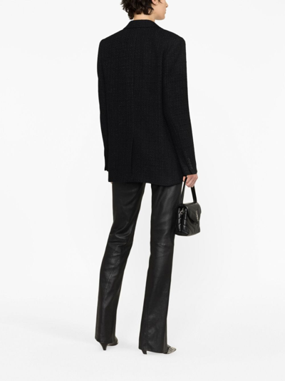 Iro Adelaide Double-breasted Blazer In Schwarz