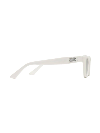 Shop Gentle Monster Oboe Cat-eye Frame Sunglasses In Weiss