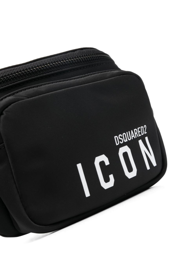 Shop Dsquared2 Logo-print Belt Bag In Schwarz