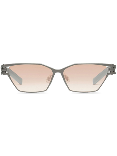 Shop Gentle Monster De Fi Cat-eye Frame Sunglasses In Grau
