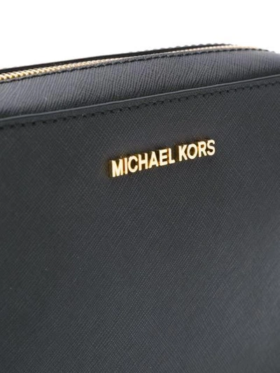 Shop Michael Michael Kors 'jet Set Travel' Crossbody Bag - Black