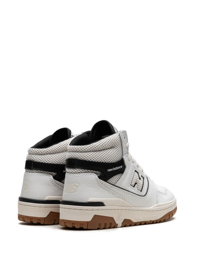 New Balance 650 Unisex Lifestyle Shoes In 白色