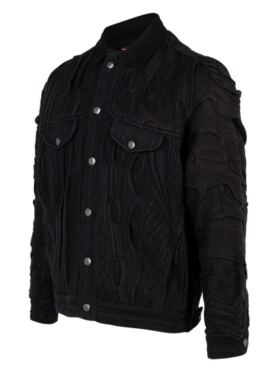 Supreme Coogi Trucker Jacket In 黑色
