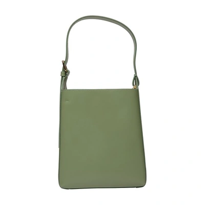 Shop Apc Virginie Small Bag In Kac_almond_green