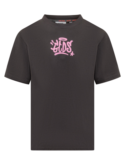 Shop Gcds Graffiti T-shirt In Black