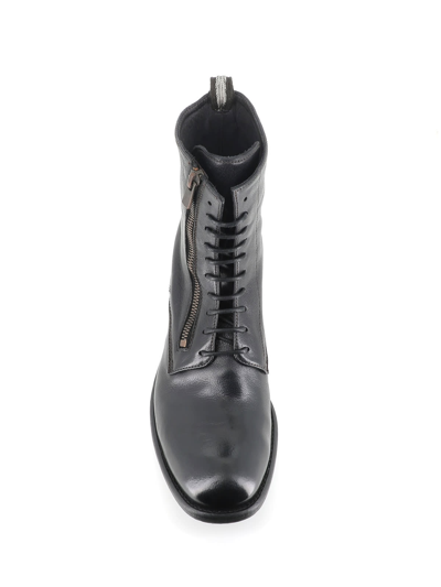 Shop Officine Creative Lace-up Boot Calixte/051 In Black