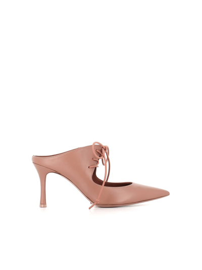 Shop Malone Souliers Sabot Marcia 80-3 In Nude