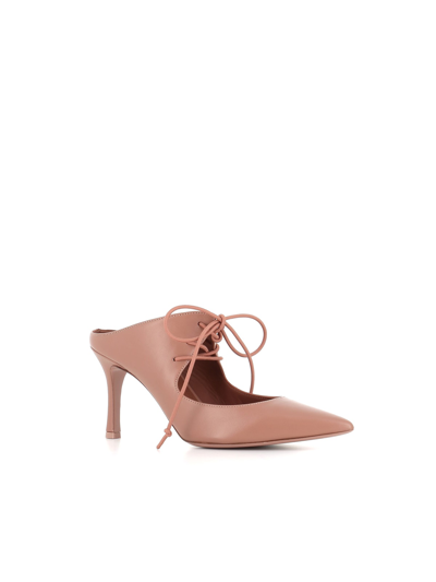 Shop Malone Souliers Sabot Marcia 80-3 In Nude