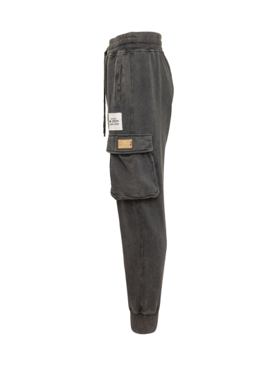Shop Dolce & Gabbana Cargo Pants In Variante Abbinata
