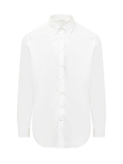 Shop Etro Fuji Shirt In Bianco