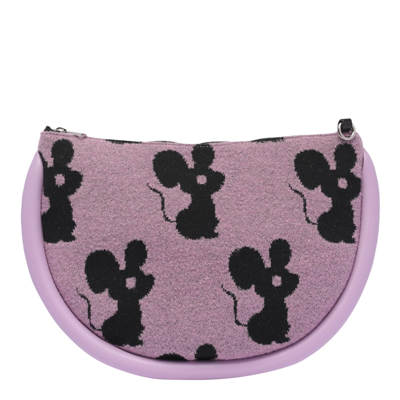 Shop Jw Anderson Bumper-moon Shoulder Bag In Lilac