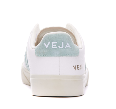 Shop Veja Campo Chromefree Sneakers In White