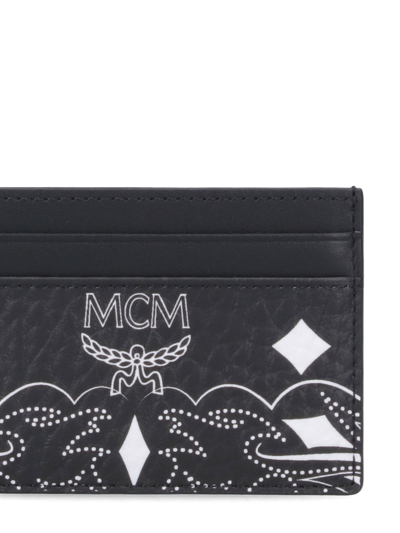 Shop Mcm Wallet In Black