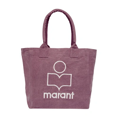 Shop Isabel Marant Yenky Tote Bag In Purple