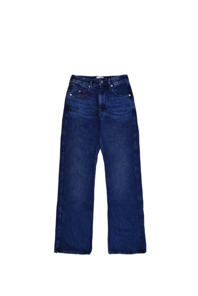 Shop Isabel Marant Étoile Belvira Bootcut Jeans In Blue