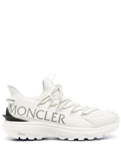 Shop Moncler Trailgrip Lite2 Sneakers - Women's - Fabric/polyester/rubber In White