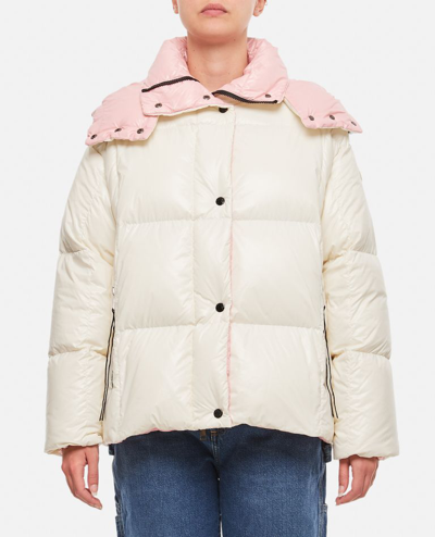 Shop Moncler Parana Down-filled Jacket In White