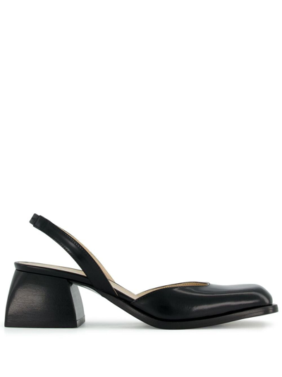 Shop Nodaleto Bulla Jones 45mm Leather Pumps In Black