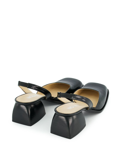 Shop Nodaleto Bulla Jones 45mm Leather Pumps In Black