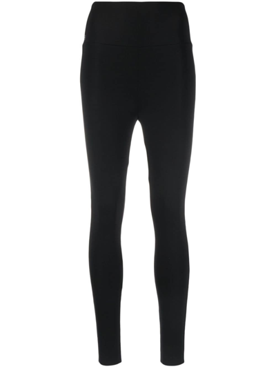 Shop Wolford High-waist Leggings In Black