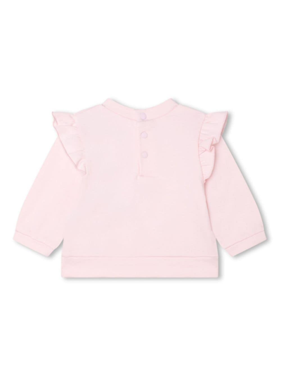 Kenzo Graphic-print Tracksuit Set In Pink