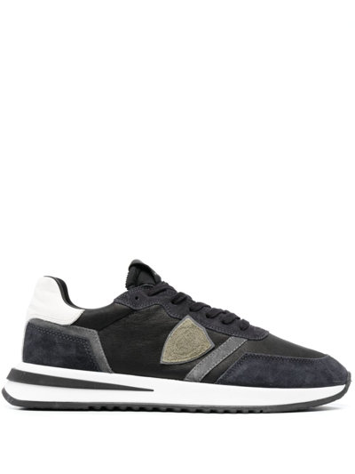 Philippe Model Tropez 2.1 Lace-up Sneakers In Black