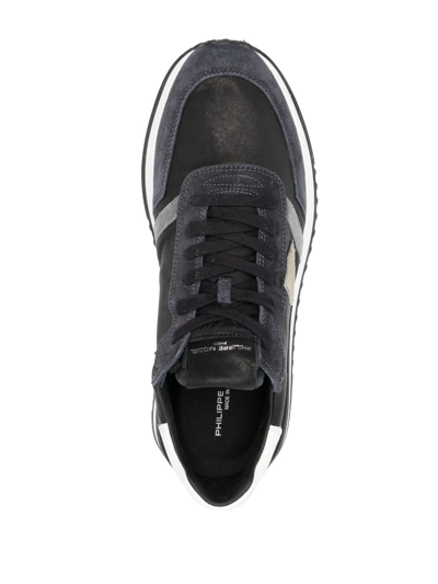 Philippe Model Tropez 2.1 Lace-up Sneakers In Black