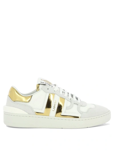 Shop Lanvin "mesh Clay" Sneakers In White