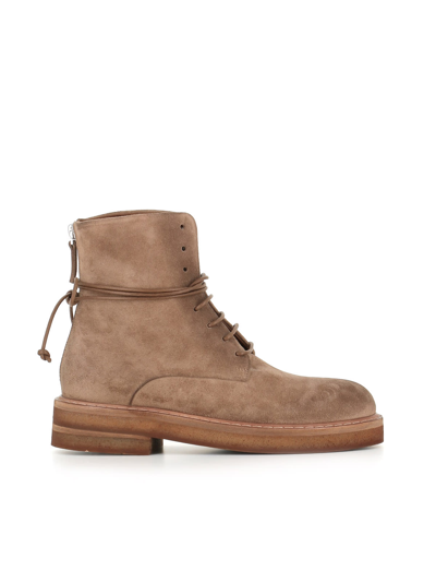 Marsèll Parrucca Lace-up Boots In Beige