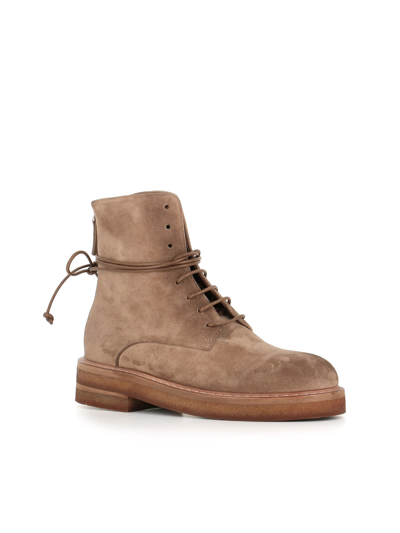 Marsèll Parrucca Lace-up Boots In Beige