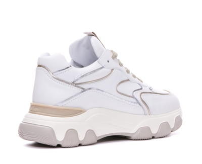 Shop Hogan Hyperactive Sneakers In White