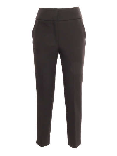 Shop Peserico Slim-fit Pants In Black