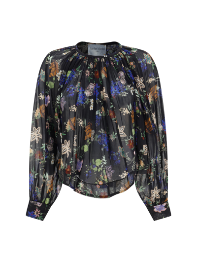 Shop Forte Forte Blouse In Notte