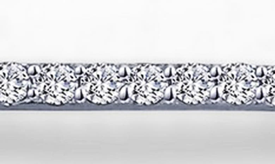 Shop Lafonn Simualted Diamond Bar Pendant Bracelet In White