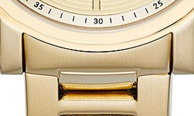 Armani Exchange Ax  Chronograph Bracelet Watch, 45mm In Gold