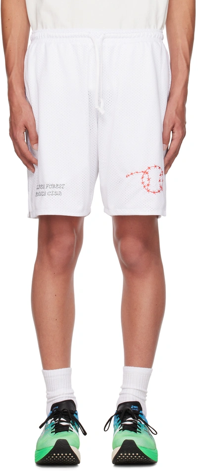 Shop Palmes Ssense Exclusive White Pftc Shorts